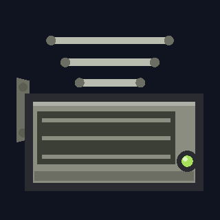 The CR-3 Deep Space Relay as drawn in the hangar.