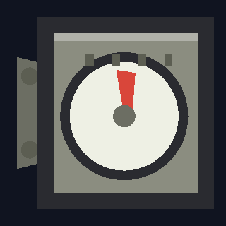 The Barometer as drawn in the hangar.