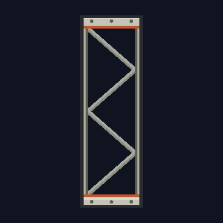 The BX-4 Truss as drawn in the hangar.