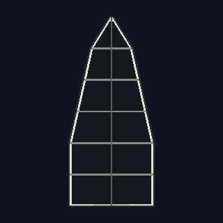 The Contoured Fairing L as drawn in the hangar.