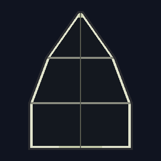 The Payload Fairing L as drawn in the hangar.
