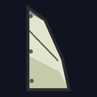 The Fin as drawn in the hangar.