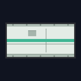 The H3-8 Helium-3 Tank as drawn in the hangar: a pale insulated tank with a mint stripe round it.
