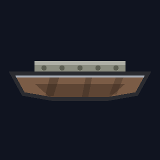 The Heat Shield as drawn in the hangar.