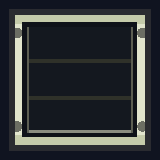 The Payload Bay as drawn in the hangar.