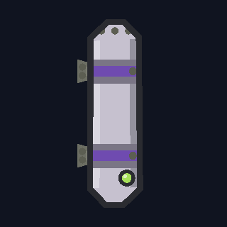 The HR-4 Hypergolic Pod as drawn in the hangar.