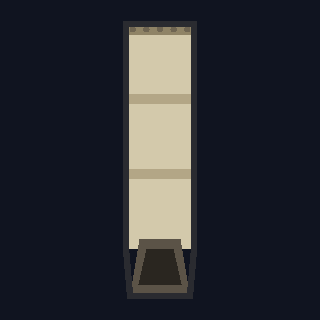 The Solid Booster S as drawn in the hangar.